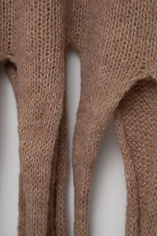 Γυναικεία Κασκόλ Μαντήλι από μείγμα μαλλιού Sisley μπεζ 2 Γυναικεία Κασκόλ Μαντήλι από μείγμα μαλλιού Sisley μπεζ - Image 2