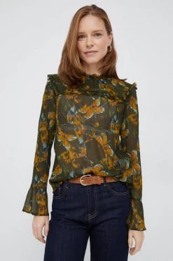 Γυναικεία Μπλούζες Μπλουζάκι Sisley πολύχρωμο