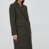 Γυναικεία Παλτά Παλτό από μείγμα μαλλιού Sisley πράσινο,