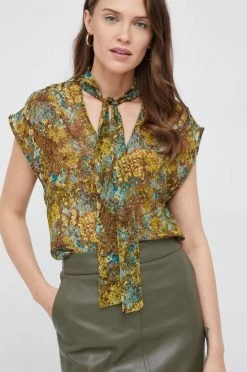 Γυναικεία Μπλούζες Μπλουζάκι Sisley πολύχρωμο