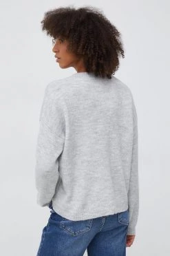 Γυναικεία Χωρίς φερμουάρ Πουλόβερ με προσθήκη μαλλιού Sisley χρώμα: γκρι, -Εξοδος Sisley Κατάστημα unnamed file 536