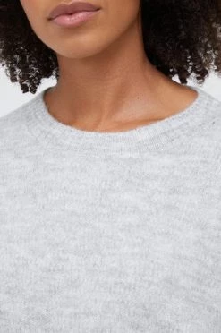 Γυναικεία Χωρίς φερμουάρ Πουλόβερ με προσθήκη μαλλιού Sisley χρώμα: γκρι, -Εξοδος Sisley Κατάστημα unnamed file 538