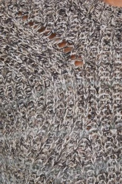 Γυναικεία Χωρίς φερμουάρ Πουλόβερ με προσθήκη μαλλιού Sisley χρώμα: γκρι, -Εξοδος Sisley Κατάστημα unnamed file 573