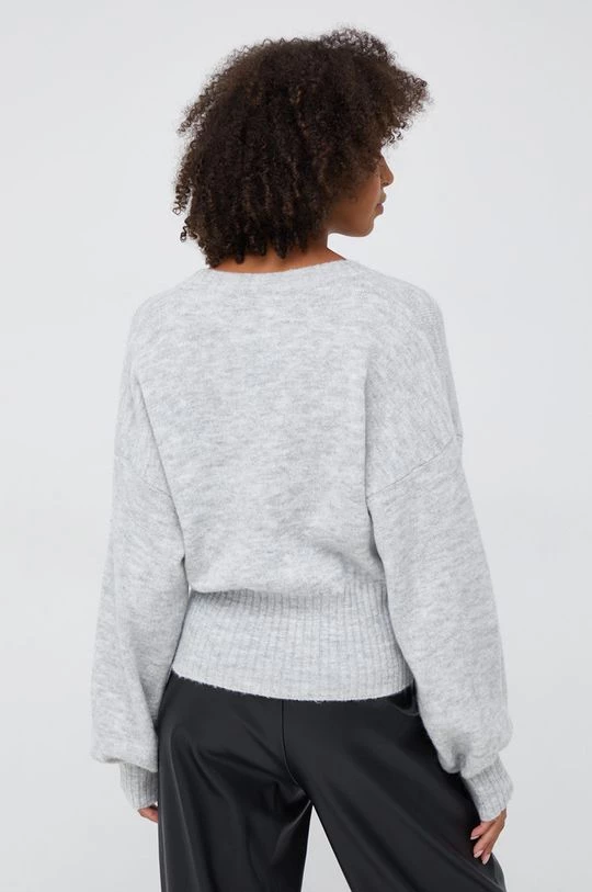 Γυναικεία Χωρίς φερμουάρ Πουλόβερ με προσθήκη μαλλιού Sisley χρώμα: γκρι, 3 Γυναικεία Χωρίς φερμουάρ Πουλόβερ με προσθήκη μαλλιού Sisley χρώμα: γκρι, - Image 3