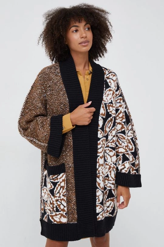 Γυναικεία Με φερμουάρ Ζακέτα από μίγμα μαλλιού Sisley πολύχρωμο 1 Γυναικεία Με φερμουάρ Ζακέτα από μίγμα μαλλιού Sisley πολύχρωμο