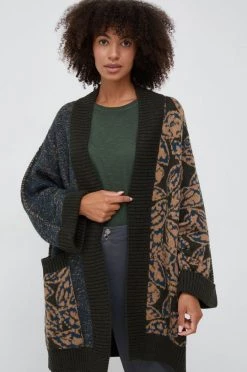 Γυναικεία Με φερμουάρ Ζακέτα από μίγμα μαλλιού Sisley πολύχρωμο