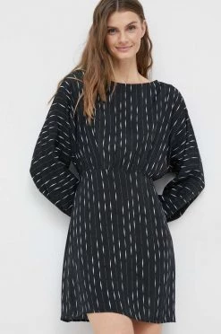 Γυναικεία Φορέματα Φόρεμα Sisley μαύρο,