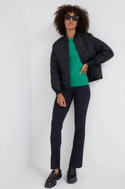 Γυναικεία Κοντά μπουφάν Μπουφάν Sisley μαύρο,