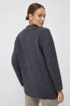 Γυναικεία Σακάκια Μπλέιζερ με μίγμα μαλλιού Sisley γκρι, -Εξοδος Sisley Κατάστημα unnamed file 628