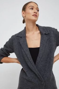 Γυναικεία Σακάκια Μπλέιζερ με μίγμα μαλλιού Sisley γκρι, -Εξοδος Sisley Κατάστημα unnamed file 629