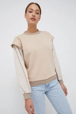 Γυναικεία Χωρίς φερμουάρ Μπλούζα Sisley μπεζ,