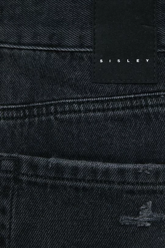 Γυναικεία Relaxed Τζιν παντελονι Sisley μαύρο 4 Γυναικεία Relaxed Τζιν παντελονι Sisley μαύρο - Image 4