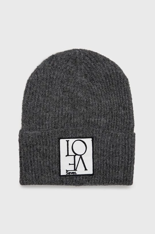 Γυναικεία Σκουφιά Σκουφί από μείγμα μαλλιού Sisley γκρι, 1 Γυναικεία Σκουφιά Σκουφί από μείγμα μαλλιού Sisley γκρι,