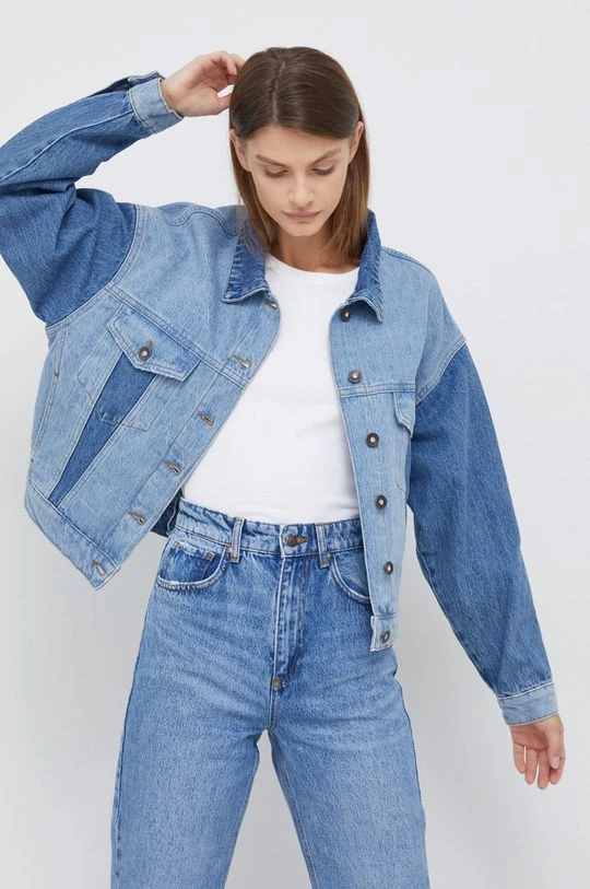 Γυναικεία Κοντά μπουφάν Τζιν μπουφάν Sisley μπλε 1 Γυναικεία Κοντά μπουφάν Τζιν μπουφάν Sisley μπλε