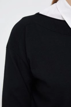 Γυναικεία Χωρίς φερμουάρ Πουλόβερ Sisley μαύρο, 9 Γυναικεία Χωρίς φερμουάρ Πουλόβερ Sisley μαύρο, -Εξοδος Sisley Κατάστημα unnamed file 726