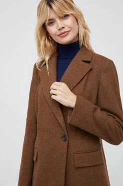 Γυναικεία Παλτά Παλτό από μείγμα μαλλιού Sisley καφέ 9 Γυναικεία Παλτά Παλτό από μείγμα μαλλιού Sisley καφέ -Εξοδος Sisley Κατάστημα unnamed file 76