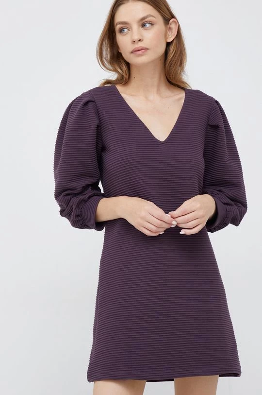 Γυναικεία Φορέματα Φόρεμα Sisley μοβ, 4 Γυναικεία Φορέματα Φόρεμα Sisley μοβ, - Image 4