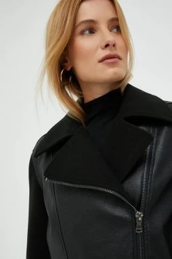 Γυναικεία Κοντά μπουφάν Ραμόνεσκα Sisley χρώμα: μαύρο, -Εξοδος Sisley Κατάστημα unnamed file 774