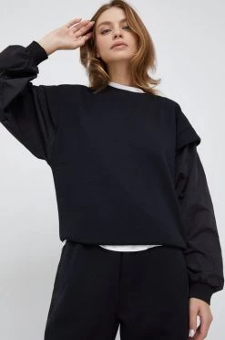 Γυναικεία Χωρίς φερμουάρ Μπλούζα Sisley μαύρο,