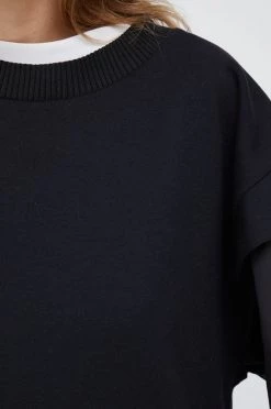 Γυναικεία Χωρίς φερμουάρ Μπλούζα Sisley μαύρο, -Εξοδος Sisley Κατάστημα unnamed file 781