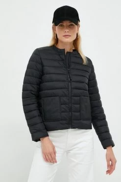 Γυναικεία Κοντά μπουφάν Μπουφάν Sisley μαύρο,