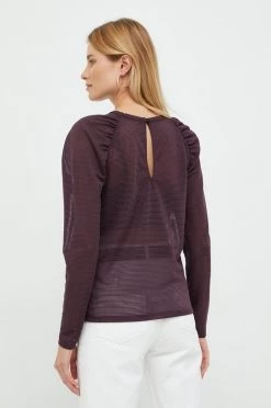 Γυναικεία Μακρυμάνικο Longsleeve Sisley μοβ -Εξοδος Sisley Κατάστημα unnamed file 795