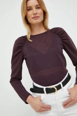 Γυναικεία Μακρυμάνικο Longsleeve Sisley μοβ -Εξοδος Sisley Κατάστημα unnamed file 796