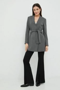 Γυναικεία Σακάκια Σακάκι Sisley γκρι,