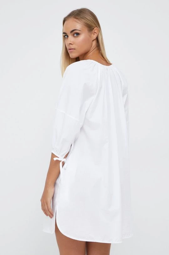 Γυναικεία Φορέματα Βαμβακερό φόρεμα Sisley άσπρο, 3 Γυναικεία Φορέματα Βαμβακερό φόρεμα Sisley άσπρο, - Image 3