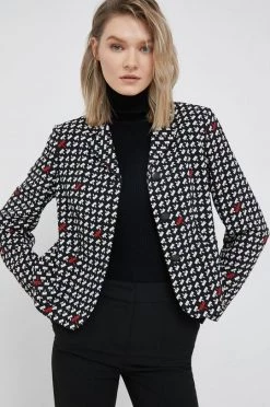 Γυναικεία Σακάκια Σακάκι Sisley μαύρο,