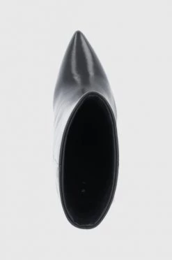 Γυναικεία Μποτάκια Δερμάτινες μπότες Sisley χρώμα: μαύρο -Εξοδος Sisley Κατάστημα unnamed file 916