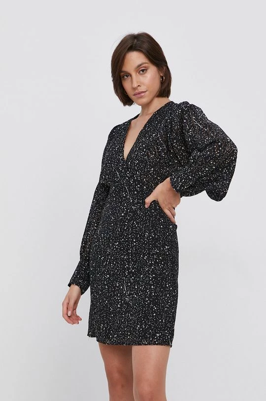 Γυναικεία Φορέματα Φόρεμα Sisley μαύρο 4 Γυναικεία Φορέματα Φόρεμα Sisley μαύρο - Image 4