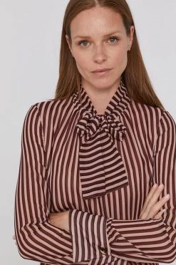 Γυναικεία Φορέματα Φόρεμα Sisley καφέ -Εξοδος Sisley Κατάστημα unnamed file 933