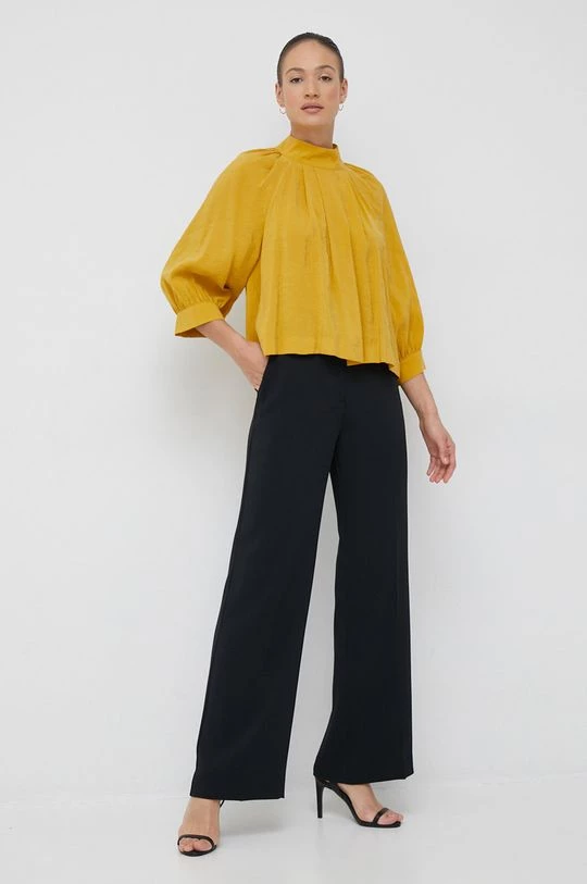 Γυναικεία Μπλούζες Μπλουζάκι Sisley κίτρινο 2 Γυναικεία Μπλούζες Μπλουζάκι Sisley κίτρινο - Image 2