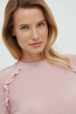 Γυναικεία Μακρυμάνικο Πουκάμισο μακρυμάνικο με μείγμα μαλλιού Sisley ροζ 8 Γυναικεία Μακρυμάνικο Πουκάμισο μακρυμάνικο με μείγμα μαλλιού Sisley ροζ -Εξοδος Sisley Κατάστημα unnamed file 979