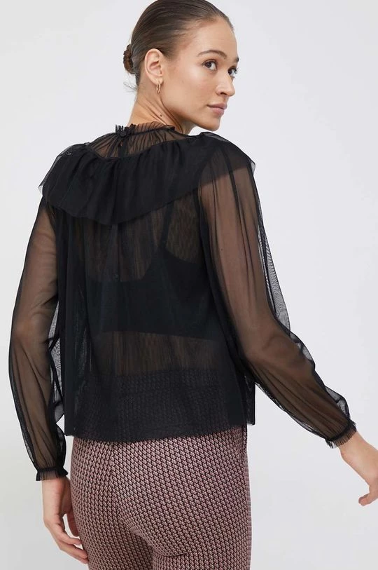 Γυναικεία Μπλούζες Μπλουζάκι Sisley μαύρο 3 Γυναικεία Μπλούζες Μπλουζάκι Sisley μαύρο - Image 3