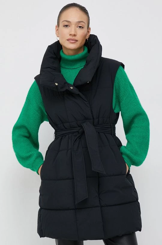 Γυναικεία Γιλέκα Αμάνικο μπουφάν Sisley μαύρο 1 Γυναικεία Γιλέκα Αμάνικο μπουφάν Sisley μαύρο